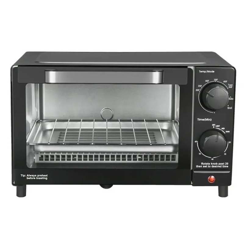 Toaster 4 Slice - 4-Scheiben-Toaster, Backofen, Grillen und Toast, 9