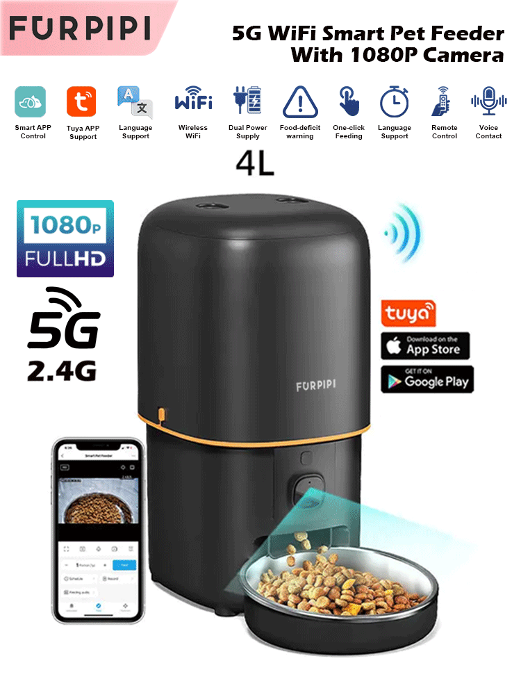 Kitchen Appliances Video - Automatische Katze Feeder Kamera Pet Smart
