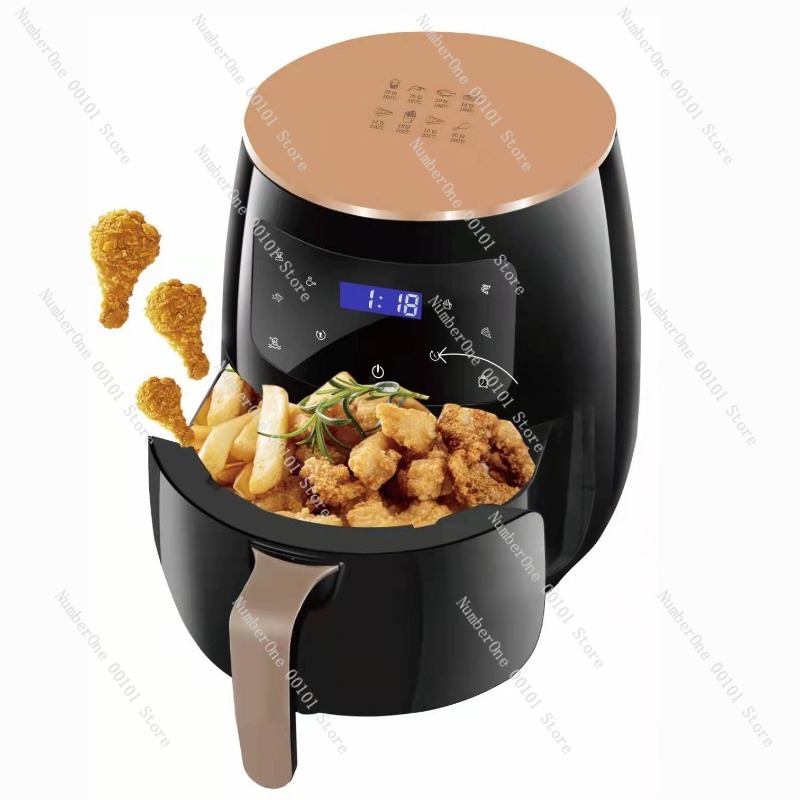 Kitchen Appliances Large - 6L Heißluftfritteuse mit Großer Kapazität Ölfreie