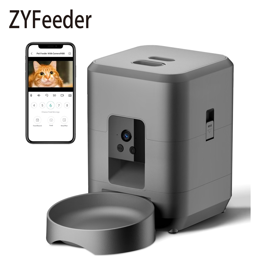 Kitchen Appliances Video - 2L Automatischer Haustierfutterautomat für Katzen, intelligenter