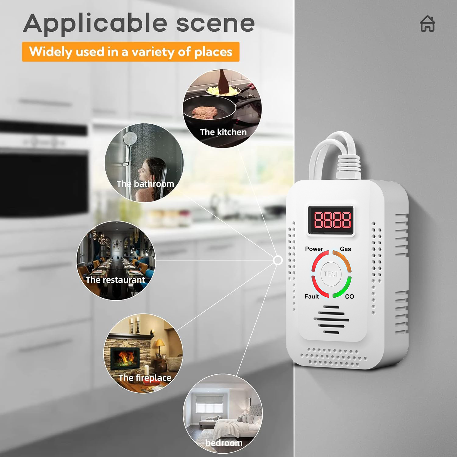Kohlenmonoxid-CO- und Erdgasde – Kitchen Appliances Video Bewertung und Preis