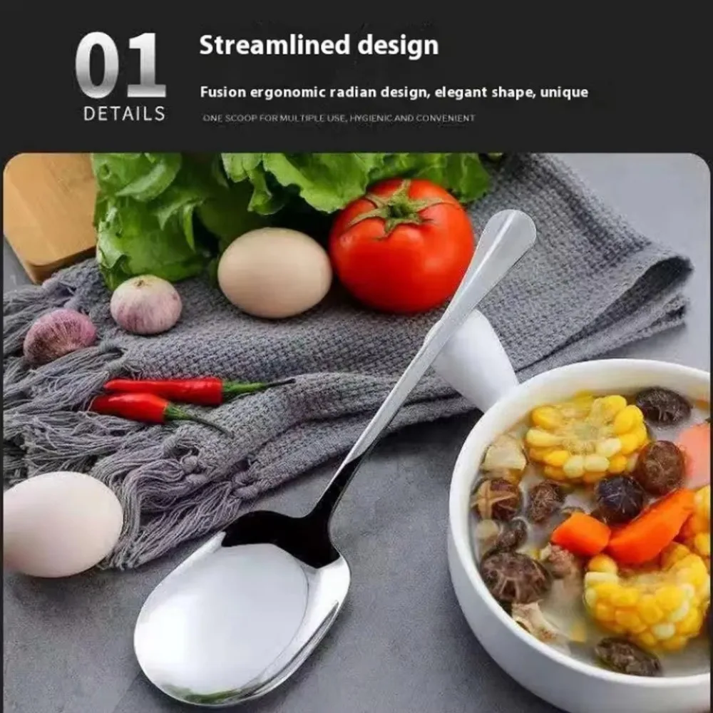 Großer Edelstahl-Reislöffel au – Kitchen Appliances Large Bewertung und Preis