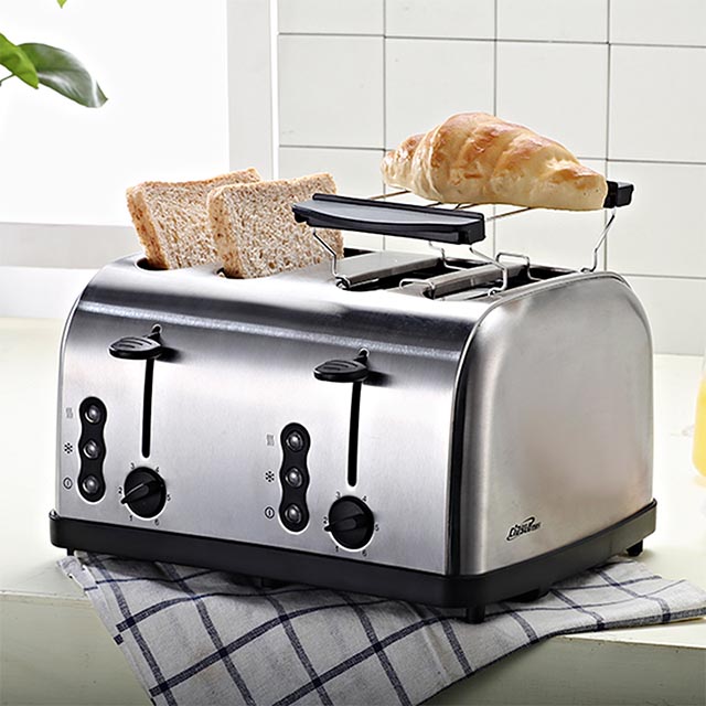 4-Scheiben Elektrischer Toaste – Toaster 4 Slice Bewertung und Preis