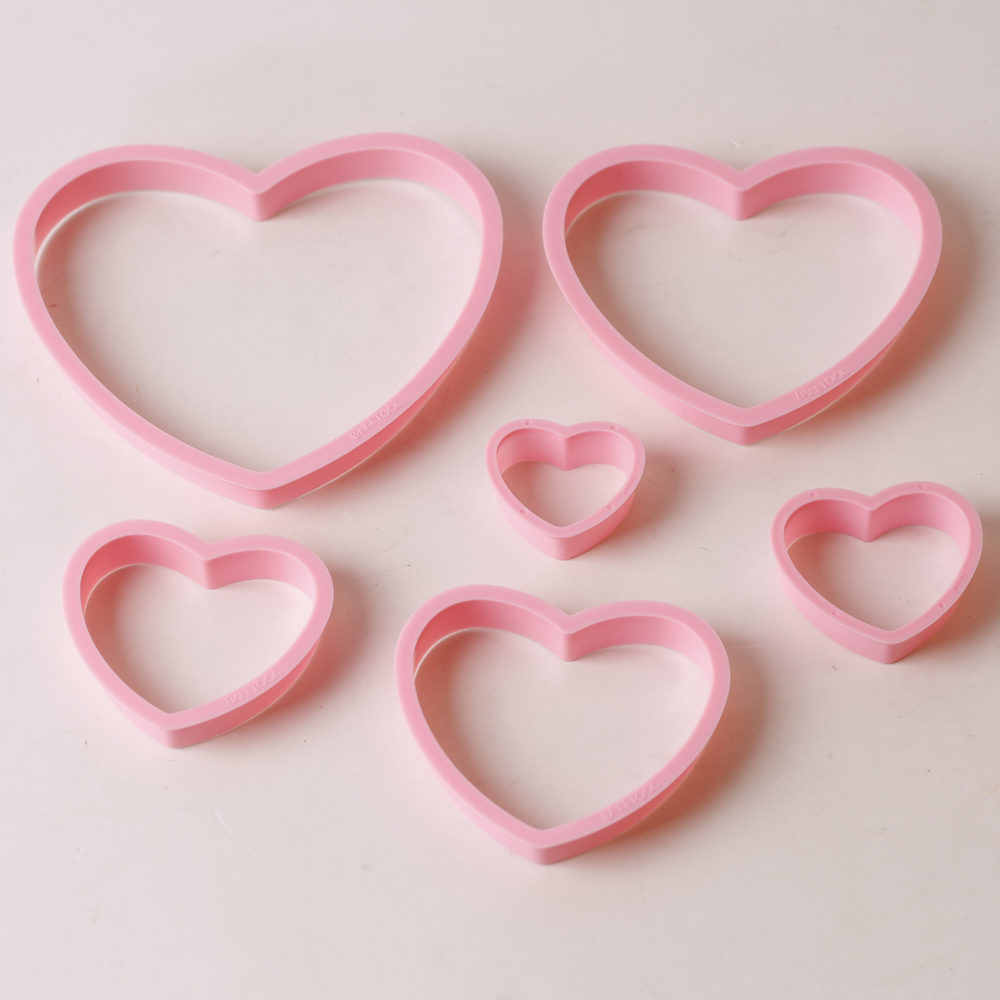 1 satz/3 sätze Rosa Herz Stern – Kitchen Appliances For Baking Bewertung und Preis