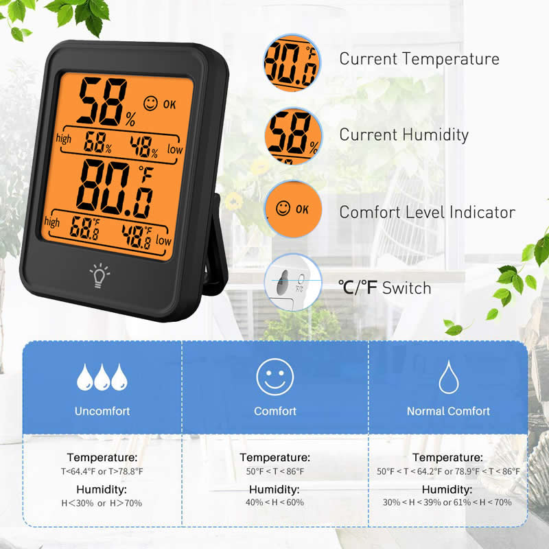 Digitales Temperatur- und Feuc – Kitchen Appliances Video Bewertung und Preis