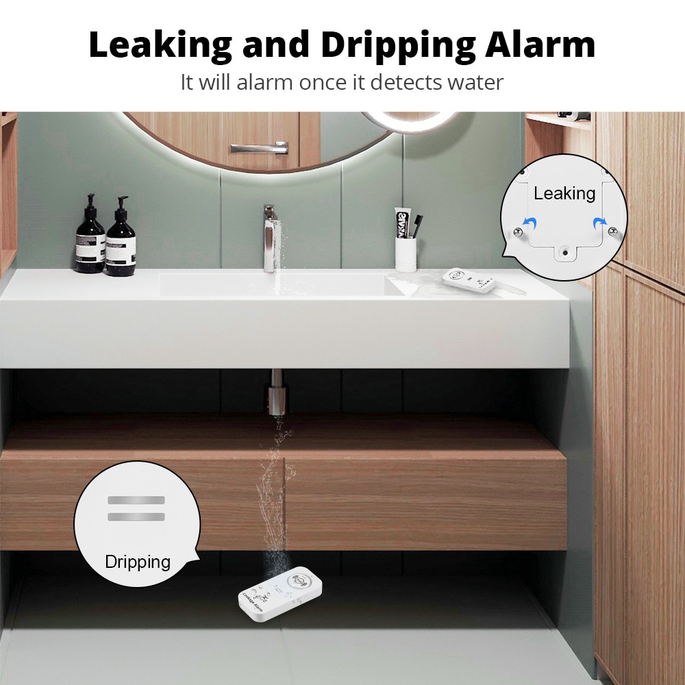KERUI Drahtloser Wassersensor, – Kitchen Appliances Video Bewertung und Preis
