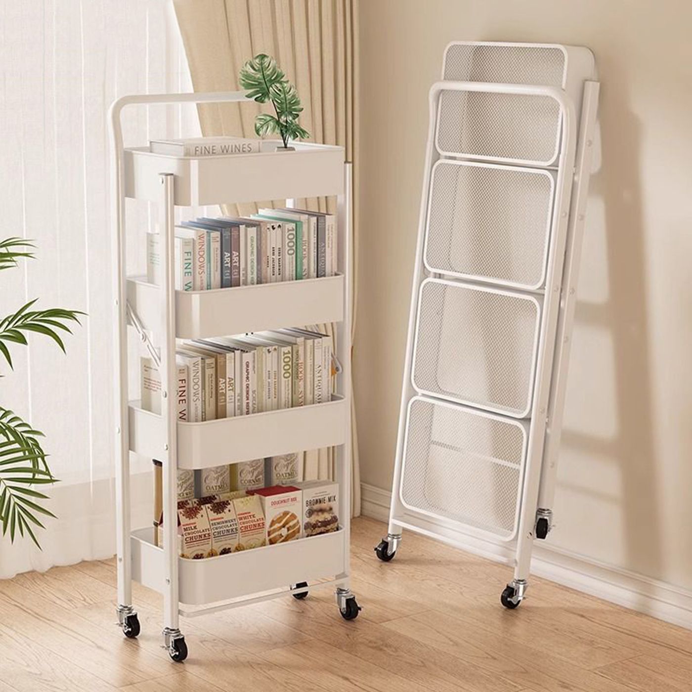 Faltbarer Rollbarer Küchenwage – Kitchen Appliances In White Bewertung und Preis