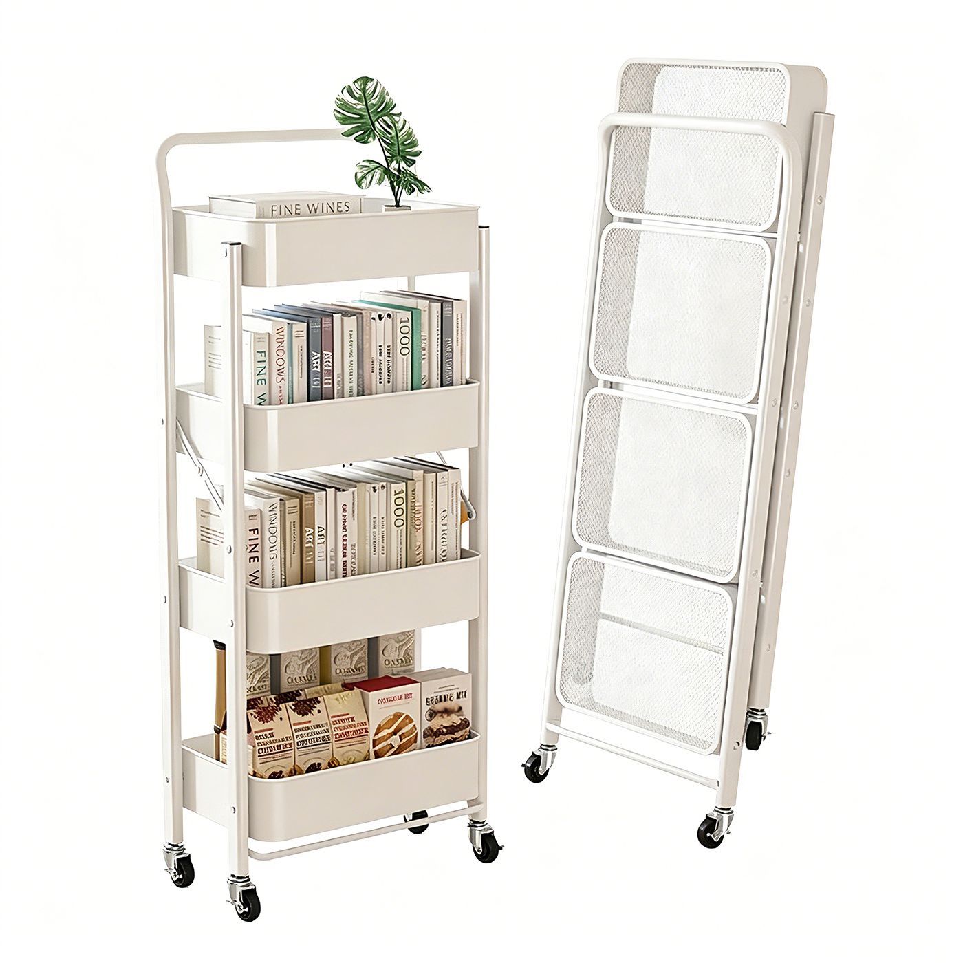 Faltbarer Rollbarer Küchenwage – Kitchen Appliances In White Bewertung und Preis