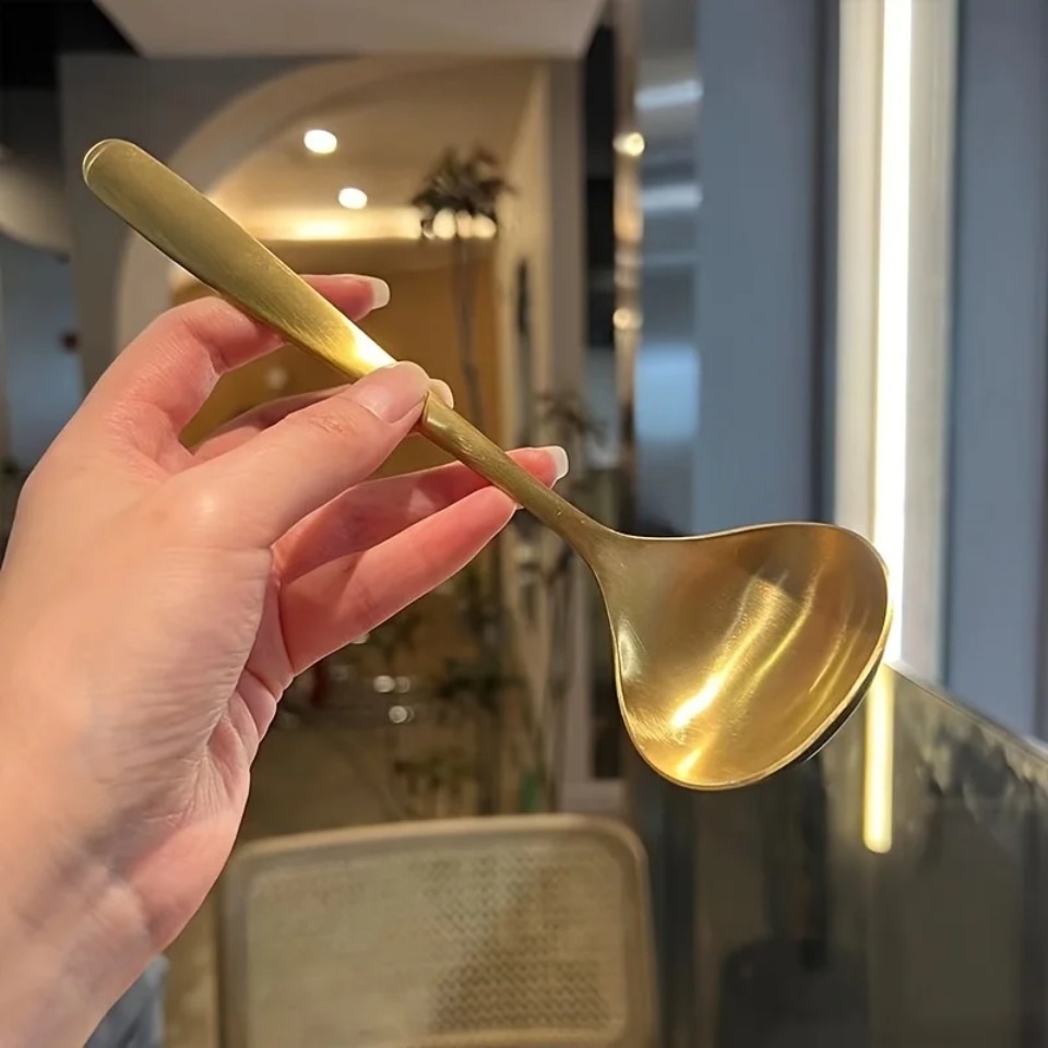 2 Stück große Löffel aus golde – Kitchen Appliances Large Bewertung und Preis
