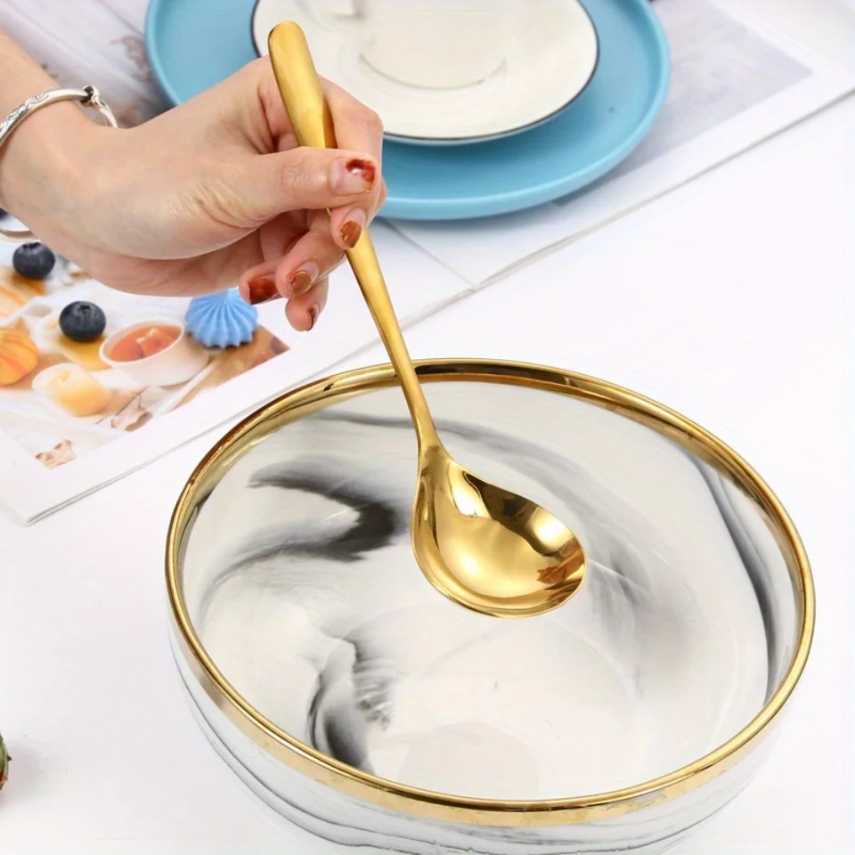 2 Stück große Löffel aus golde – Kitchen Appliances Large Bewertung und Preis