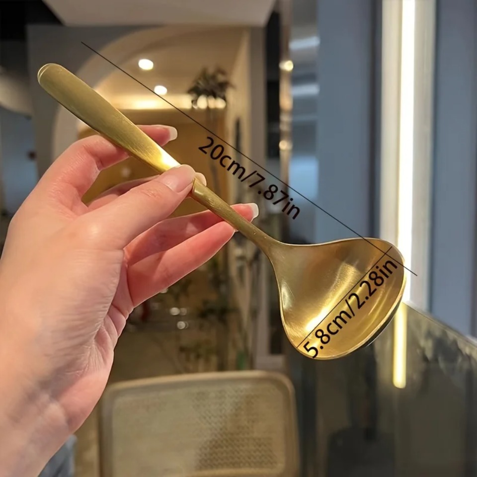 2 Stück große Löffel aus golde – Kitchen Appliances Large Bewertung und Preis