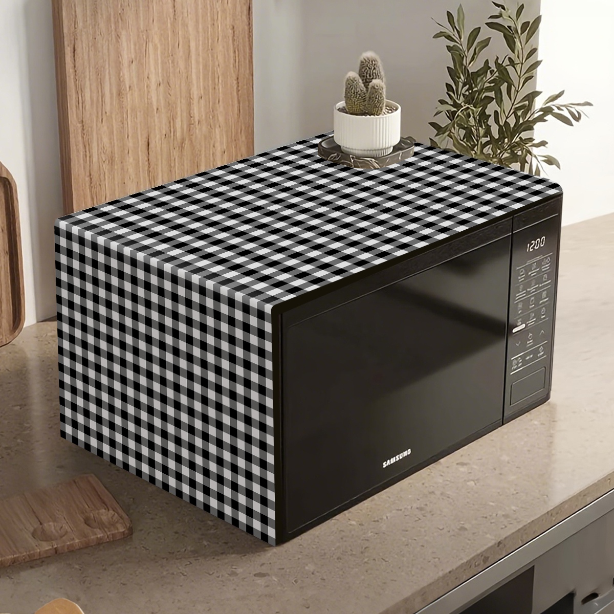Schwarz-weiß karierte Staubsch – Kitchen Appliances In White Bewertung und Preis