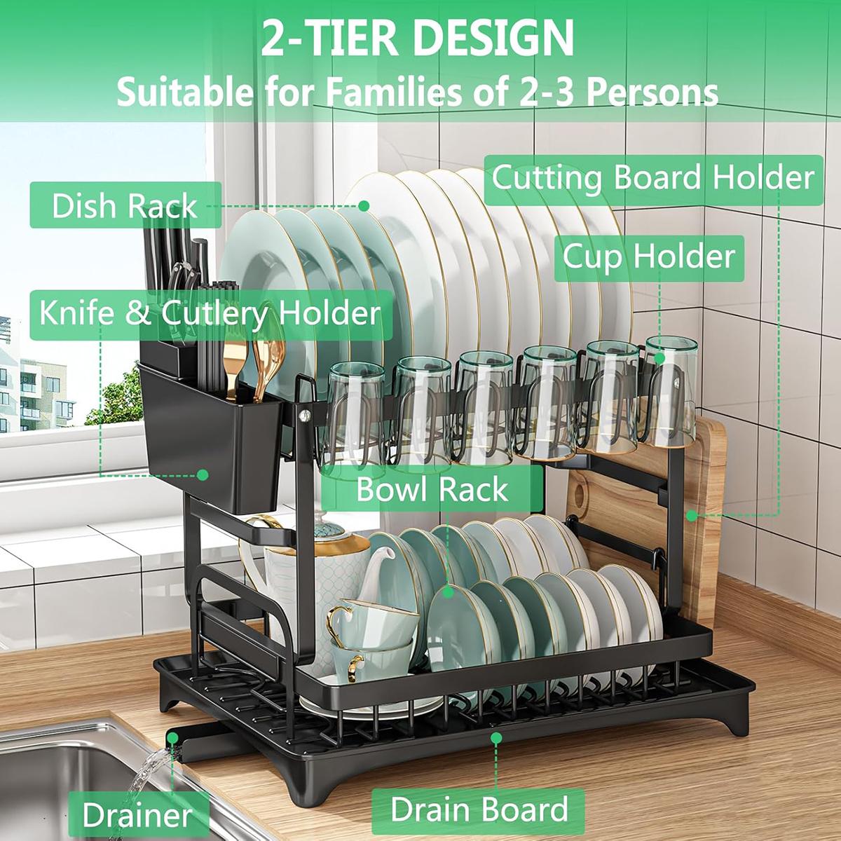 2-stufiger Geschirrtrockner fü – Kitchen Appliances Large Bewertung und Preis