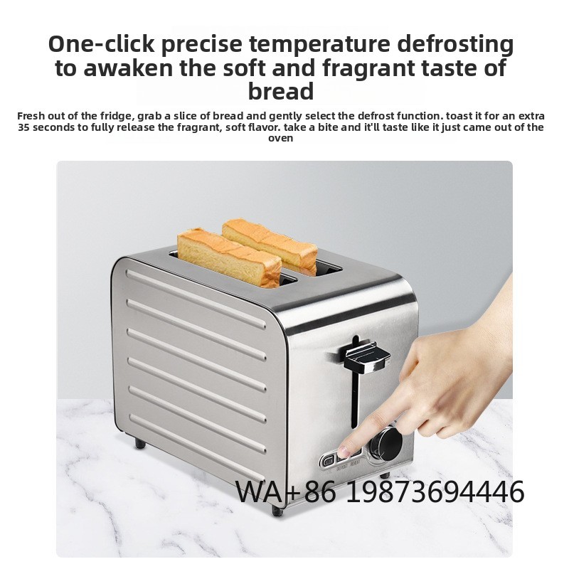 Vollautomatischer Edelstahl-To – Toaster 4 Slice Bewertung und Preis