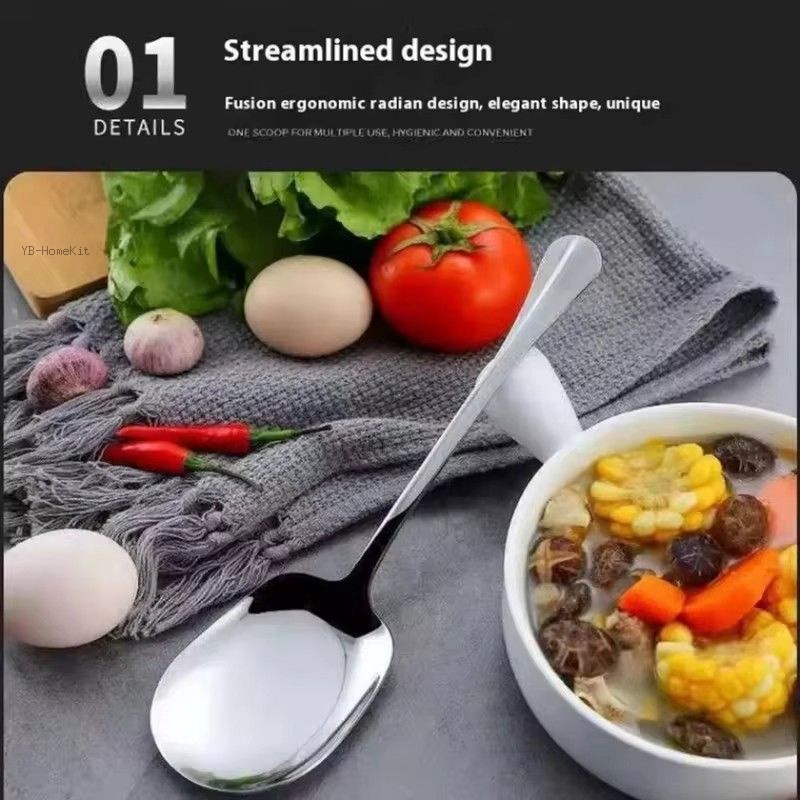 Großer Edelstahl-Reislöffel au – Kitchen Appliances Large Bewertung und Preis