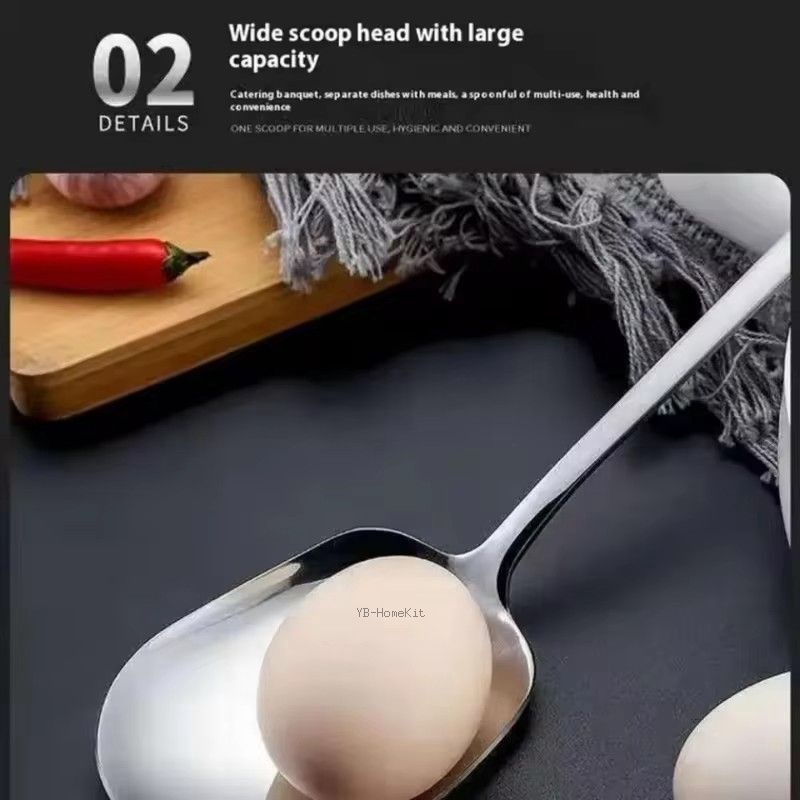 Großer Edelstahl-Reislöffel au – Kitchen Appliances Large Bewertung und Preis